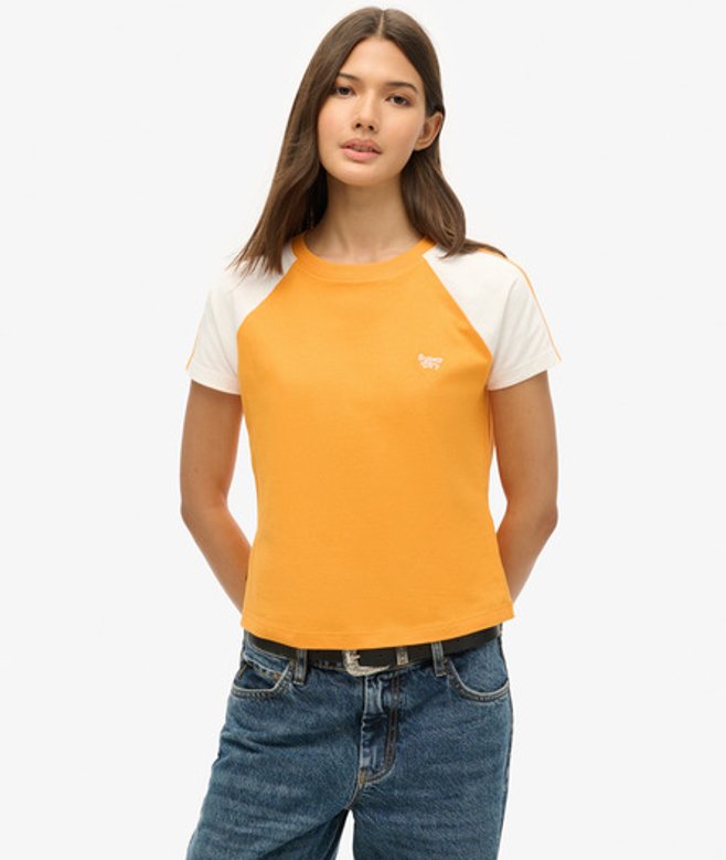 Essential Retro T-shirt met Logo