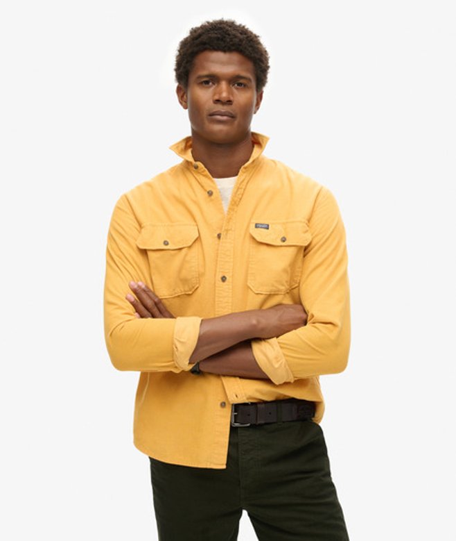 Overhemd van Fijne Corduroy met Lange Mouwen