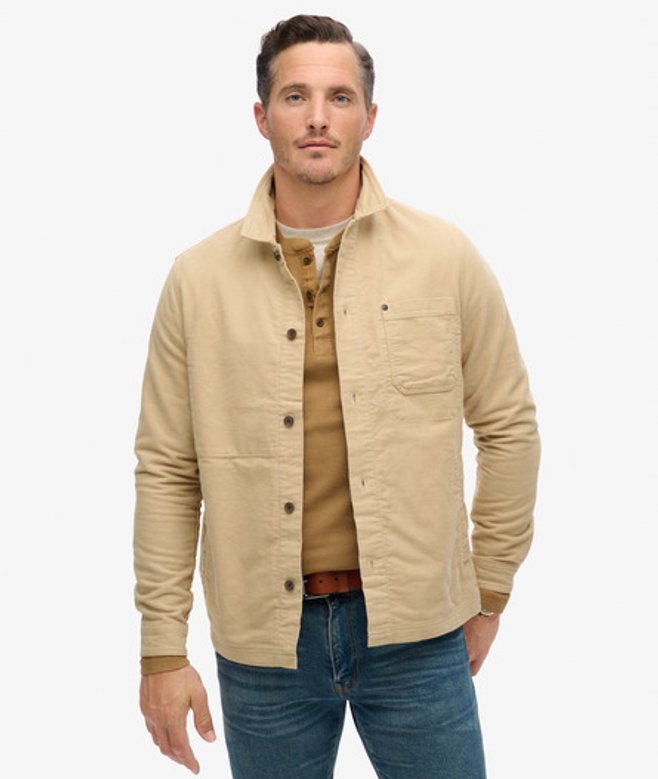 Herren The Merchant Store Moleskin-hemdjacke - Größe: Xxl - Superdry - Modalova