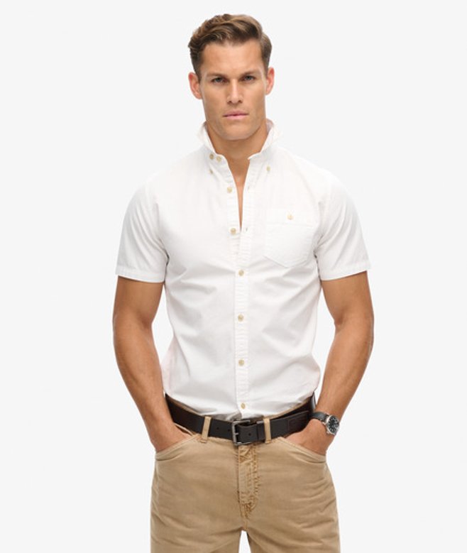 Herren The Merchant Store - Kurzarmhemd - Größe: L - Superdry - Modalova