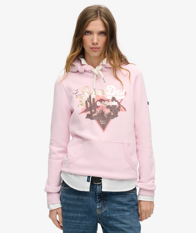 Vintage Logo Narrative Hoodie