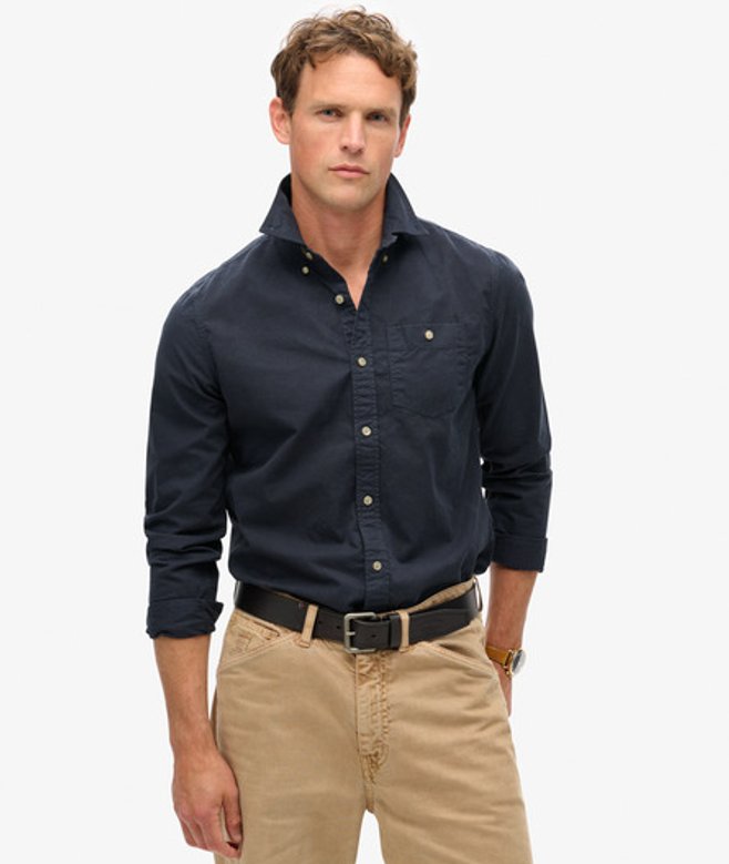 Herren The Merchant Store - Langarmhemd - Größe: XL - Superdry - Modalova
