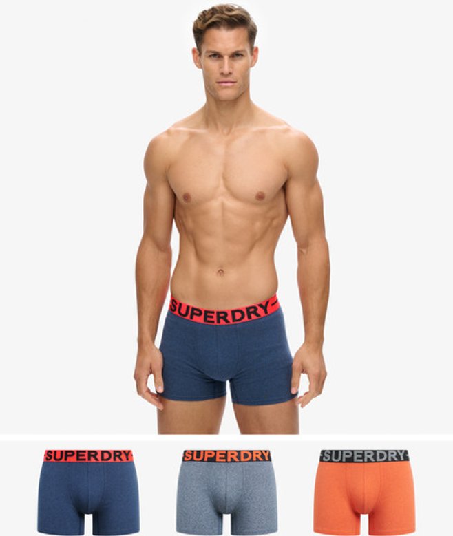 Triopak Boxershorts van Biologisch Katoen