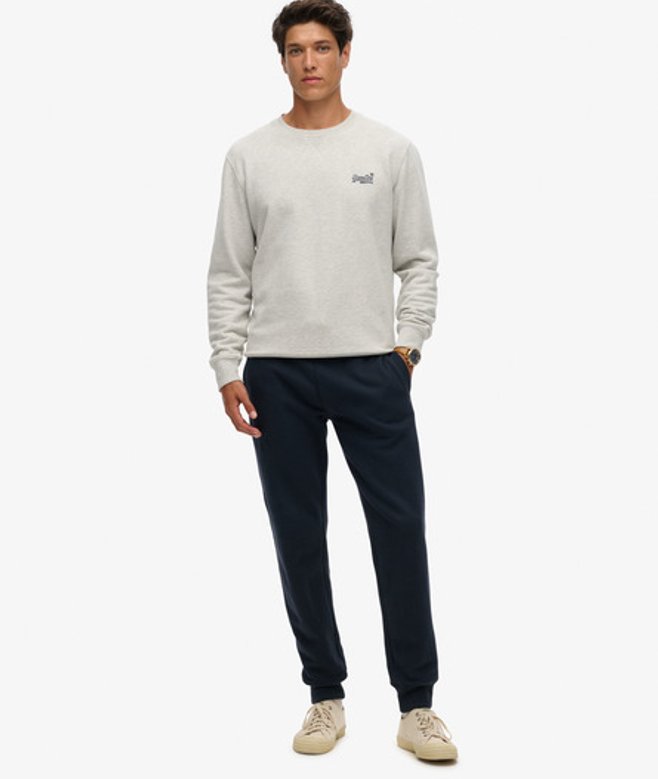 Superdry Essential Joggingbroek met Logo Blauw