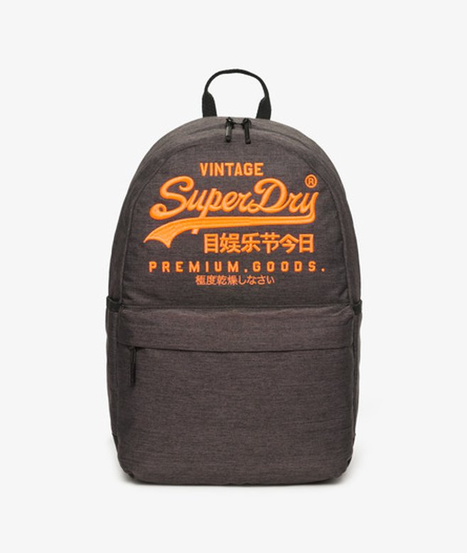 Sac à Dos Heritage Montana Gris et Logo Brodé, Taille: 45x30.5x13cm / Taille: 45x30.5x13cm - Superdry - Modalova