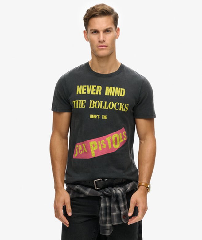 Herren Sex Pistols Band T-shirt - Größe: M - Superdry - Modalova