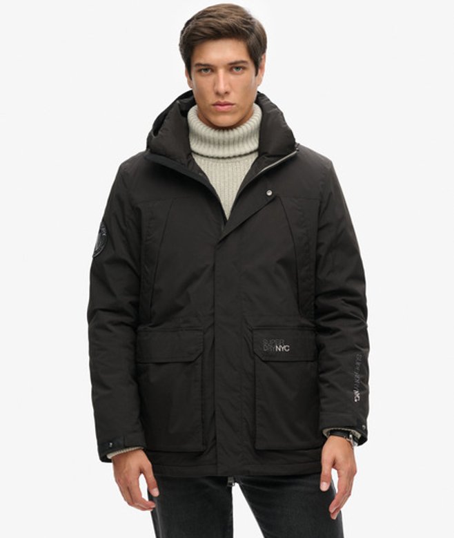 City Windparka met Capuchon
