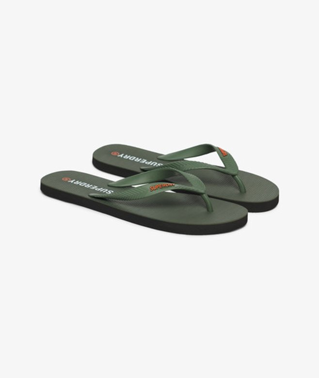 Core Essential Teenslippers Khaki Grootte: 8-9 afbeelding