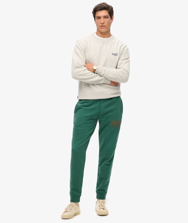 Herren Klassische Vintage Jogginghose mit Logo-grafik - Größe: Xxl - Superdry - Modalova