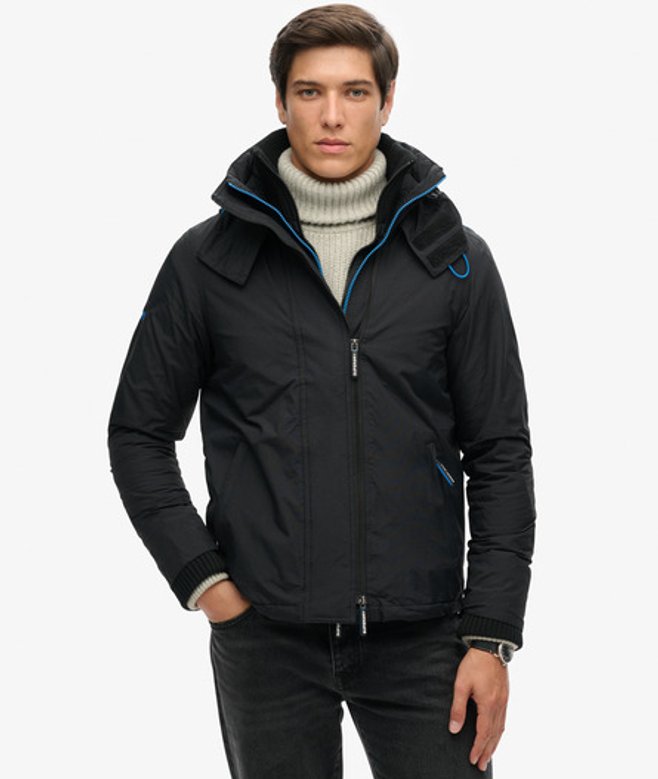 Pop Zip Arctic Sd-windcheater met Capuchon