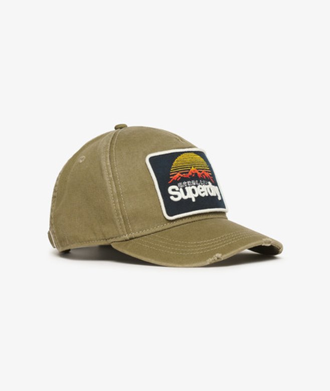 Casquette Camionneur à Logo Graphique, Vert, Taille Unique - Superdry - Modalova