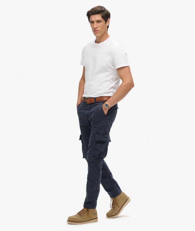 Core Cargobroek Blauw Grootte: 30/32 afbeelding