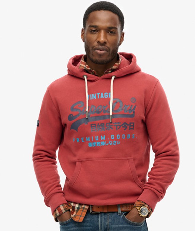 Klassieke Vintage Logo Heritage Hoodie
