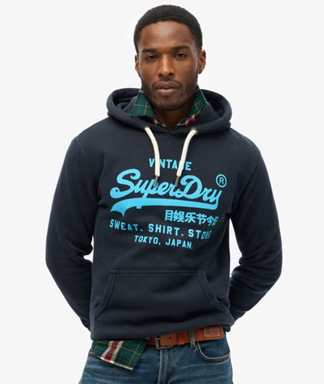 Neon Vintage Logo Hoodie