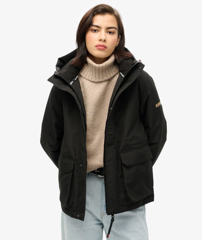 Damen Ultimative Windbreaker Jacke mit Kapuze - Größe: 38 - Superdry - Modalova