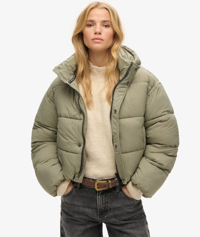 Korte Cocoon Pufferjas