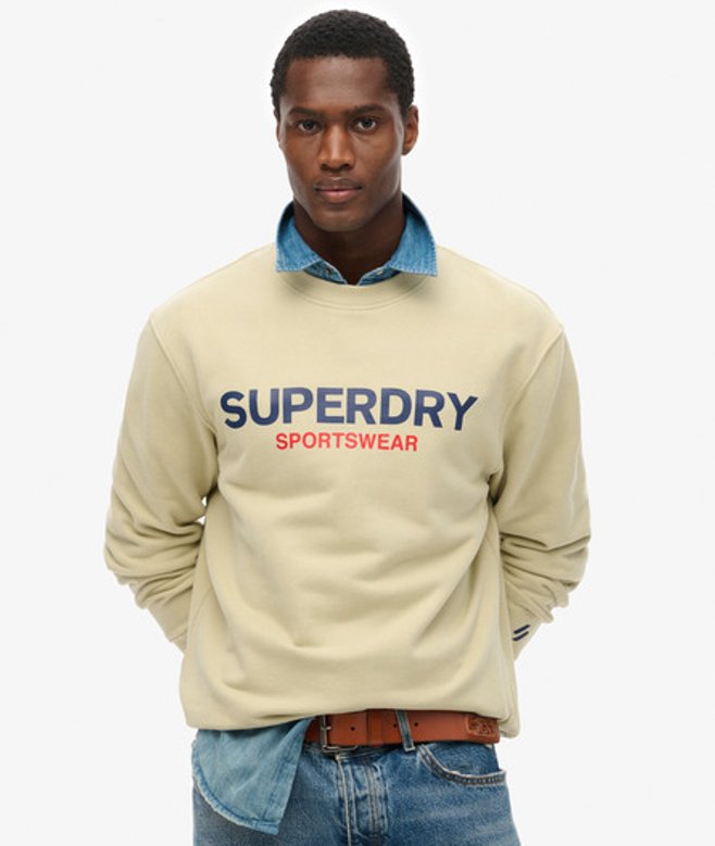 Sweat ras du cou Ample Sportswear Logo Taille: L - Superdry - Modalova