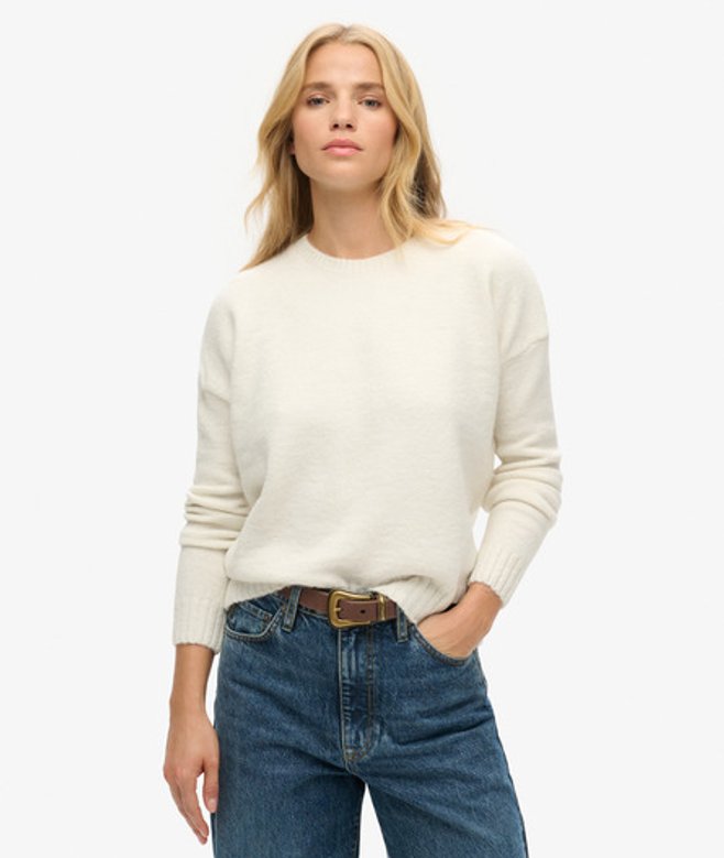 Women's Essential Pullover mit Rundhalsausschnitt - Größe: 36 - Superdry - Modalova