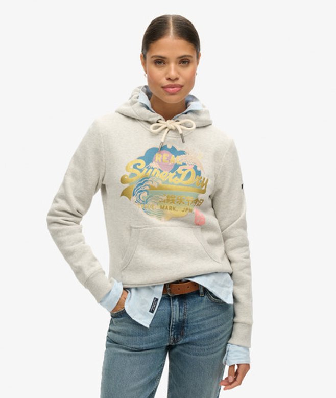Itago Hoodie met Vintage Logo