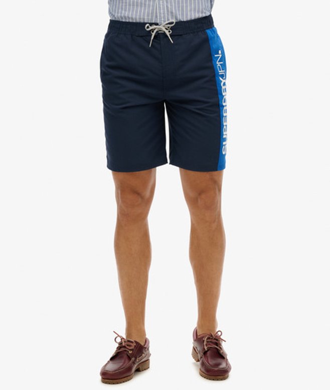 Short de Surf Recyclé 48 cm à Logo Sportswear Taille: M - Superdry - Modalova