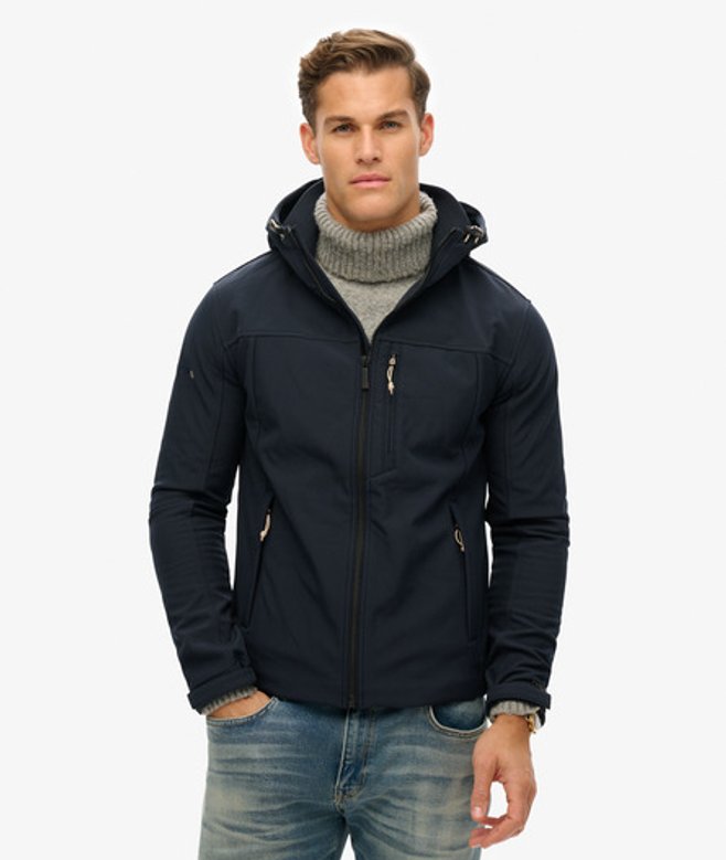 Softshell Trekkerjas met Capuchon