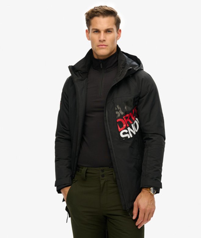 Pour Des s Impression du logo SPORT Veste de ski Freestyle Core, , Taille: L - Superdry - Modalova