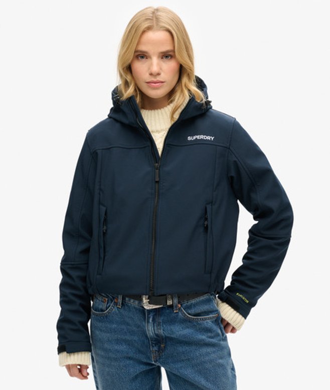 Code Trekker Softshell-jas met Capuchon