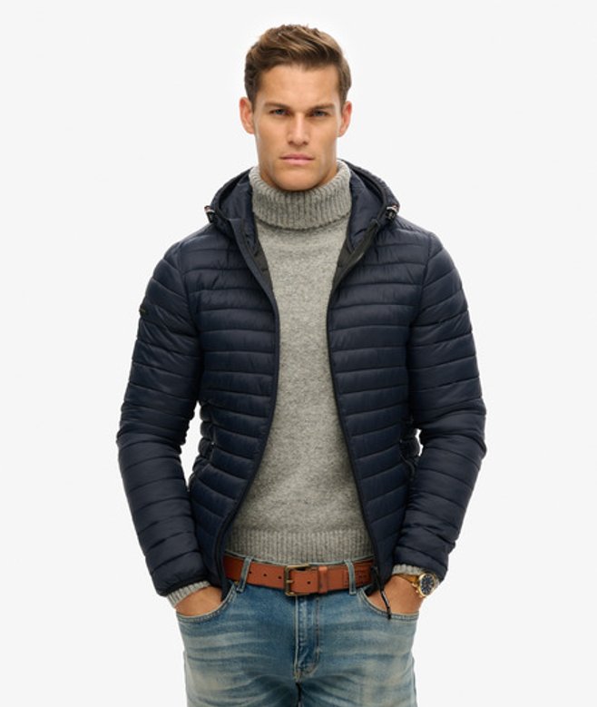 Herren Fuji Lite Kapuzenjacke - Größe: Xxl - Superdry - Modalova