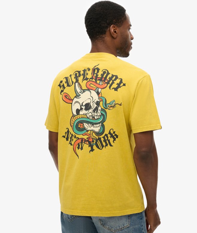 T-shirt Ample Neo Trad Tattoo Taille: M - Superdry - Modalova