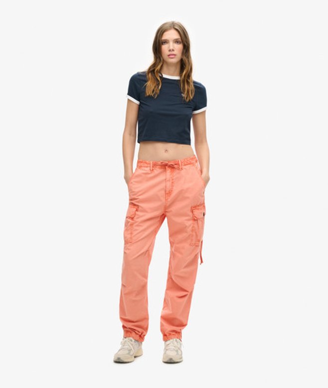 Damen Para Cargohose mit Niedriger Leibhöhe - Größe: 26/32 - Superdry - Modalova