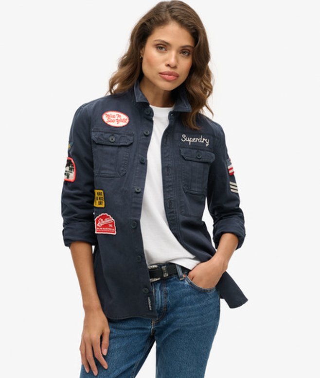 Scoutshirt met Lange Mouwen Blauw Grootte: 44 afbeelding