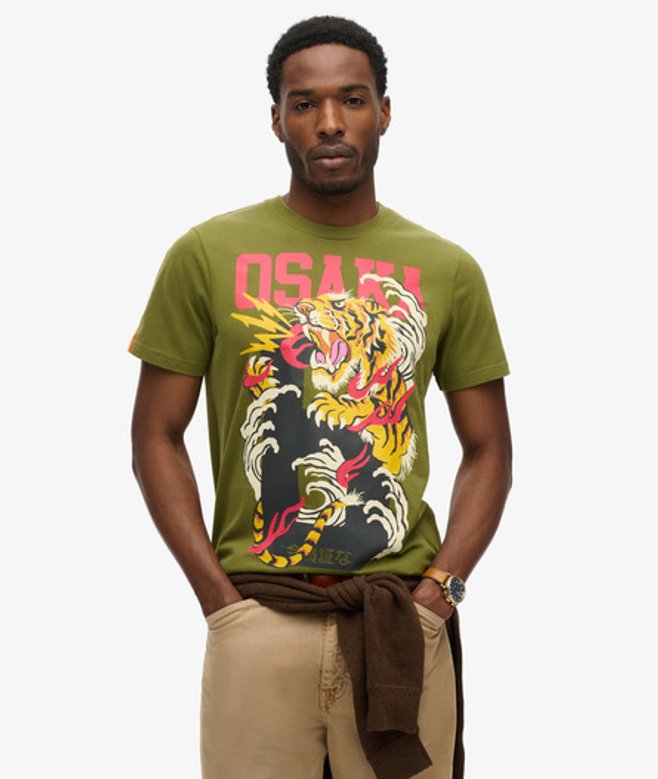 Pour Des s T-Shirt Osaka 6 Narrative, , et , Taille: M - Superdry - Modalova