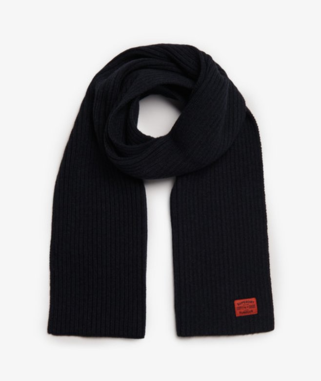 Workwear Gebreide Sjaal Blauw Grootte: 1SIZE afbeelding