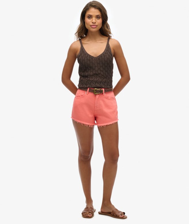 Short en Jean Taille Haute Taille: 38 - Superdry - Modalova