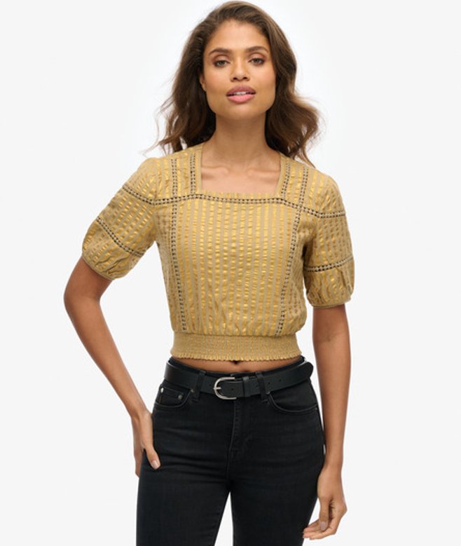 Getextureerde Limited Edition Dry top Goud Grootte: 40 afbeelding