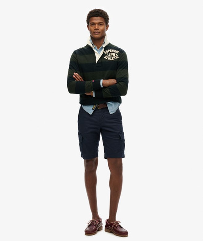 Superdry Men's Organic Cotton Core Cargo Shorts Navy / Nordic Chrome Navy