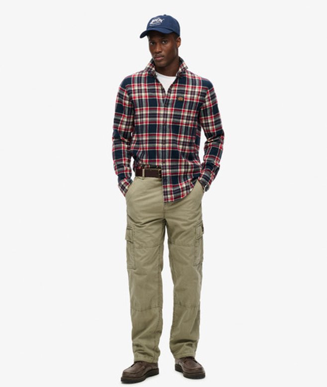 Herren Baggy Cargohose aus Bio-Baumwolle, Größe: 32/32 - Superdry - Modalova