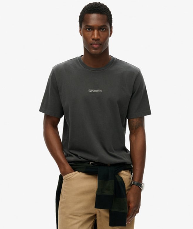 T-shirt à Micro Logo Taille: M - Superdry - Modalova