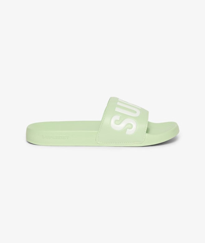 Vegan Core Badslippers Groen Grootte: 3-4 afbeelding