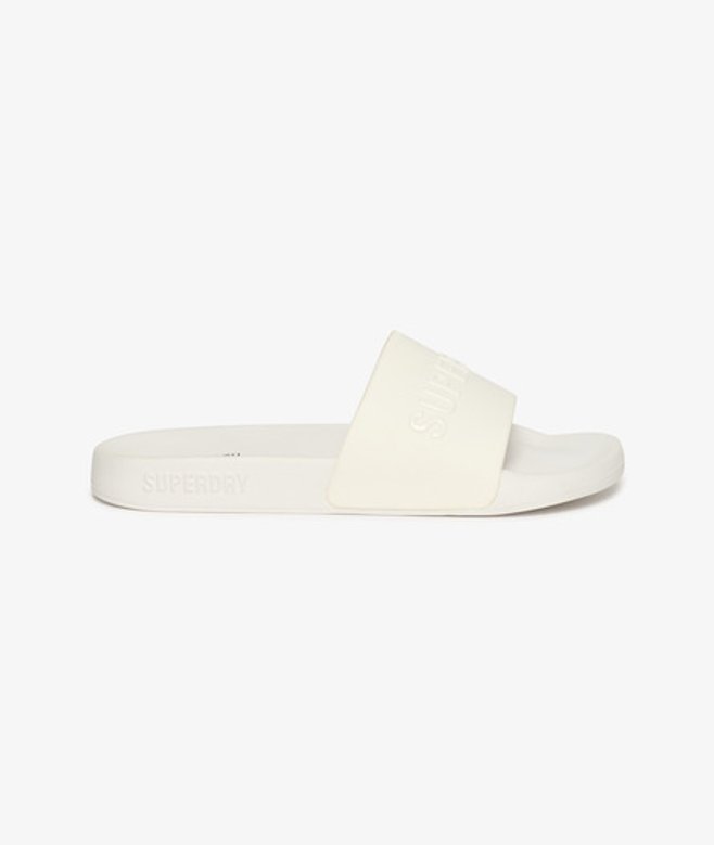 Damen Code Logo Badesandalen - Größe: S - Superdry - Modalova