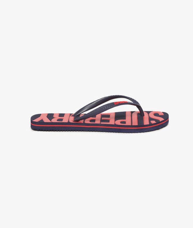 Image du produit : Superdry Femme Tongs Vintage Bleu Marine Taille: S
