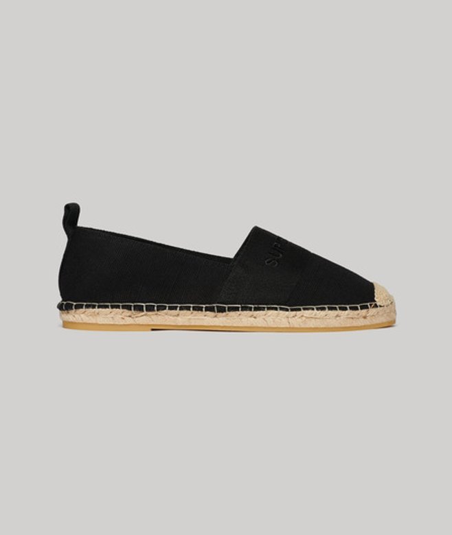 Canvas Espadrilles Zwart Grootte: 39 afbeelding