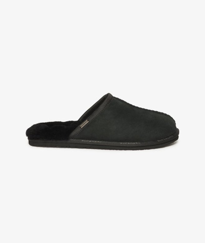 Herren Pantoletten aus Wildleder, Größe: 8-9 - Superdry - Modalova