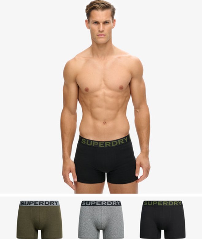 Triopak Boxershorts van Biologisch Katoen