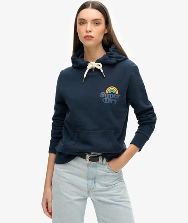 Vintage Rainbow Hoodie