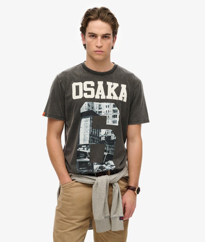 Osaka T-shirt met Losse Pasvorm