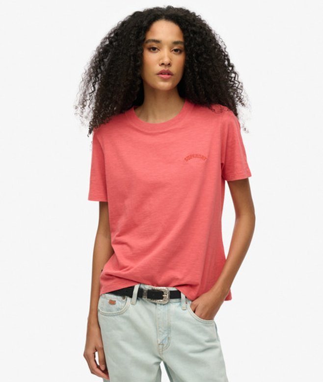 Essential Washed T-shirt met Logo