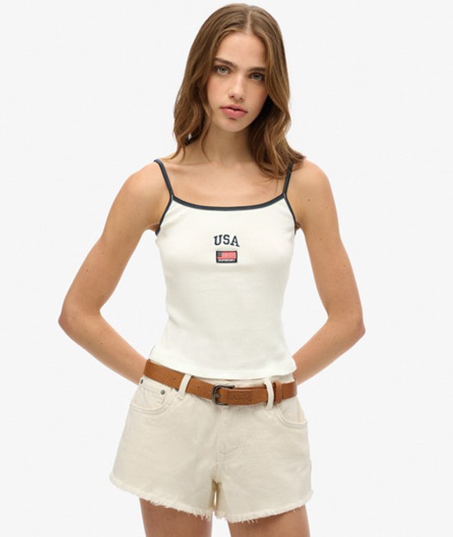 Damen Athletic Essentials Trägertop - Größe: 40 - Superdry - Modalova
