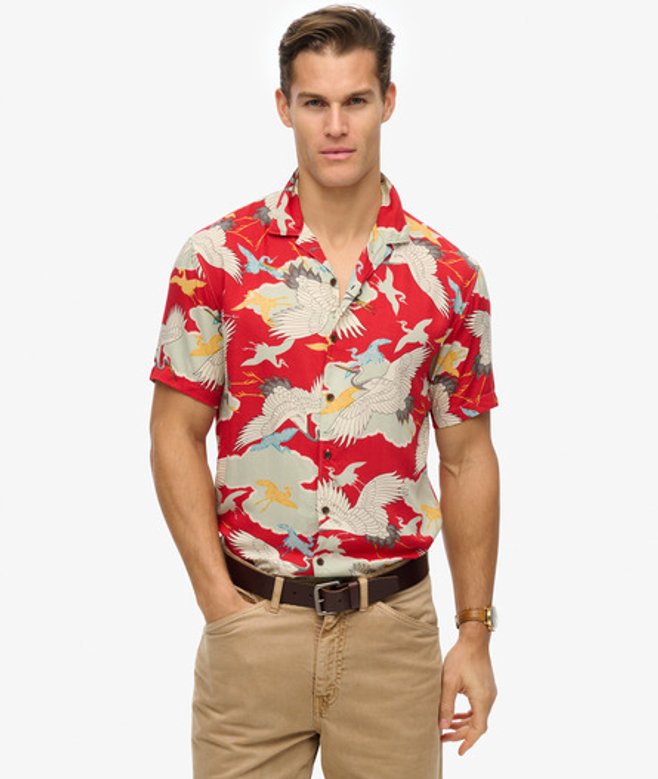 Men's The Merchant Store - Hawaii-hemd - Größe: M - Superdry - Modalova
