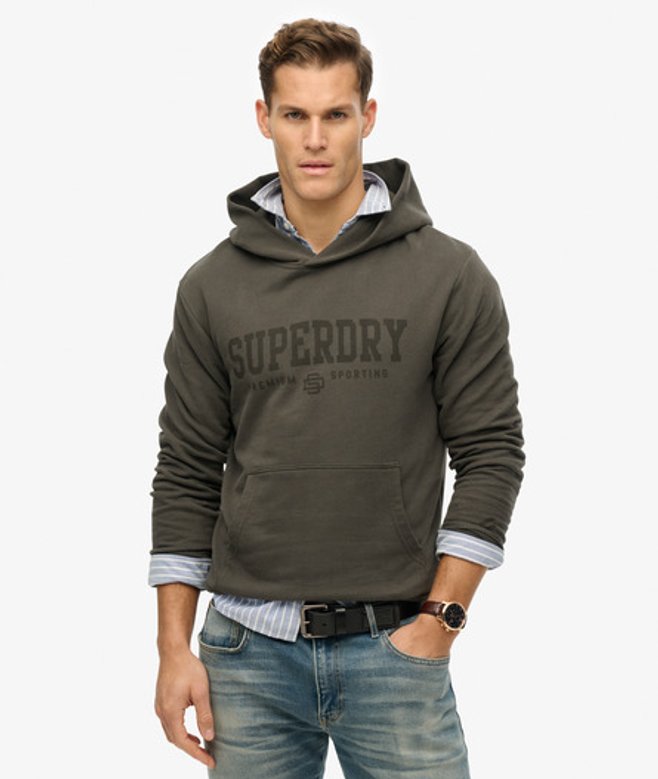 Herren Core Sport Hoodie - Größe: M - Superdry - Modalova